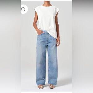 Agolde Low Slung Baggy Jeans 30.5” in Libertine BRAND NEW